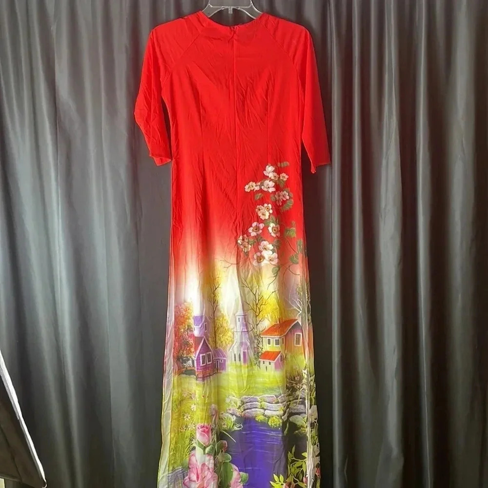 Red‎ Geisha Outfit - Picture 3 of 3